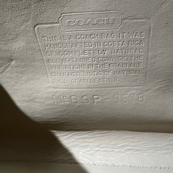 🩷 Vintage Coach Bag - Court
Leather - No. B9P- 9870
Made In C. Rica -Pre-Owned💚 - Picture 13 of 15